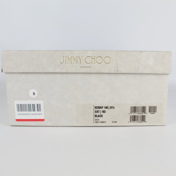 NEW JIMMY CHOO Kenny 100 Crystal Sandals - Picture 16 of 16
